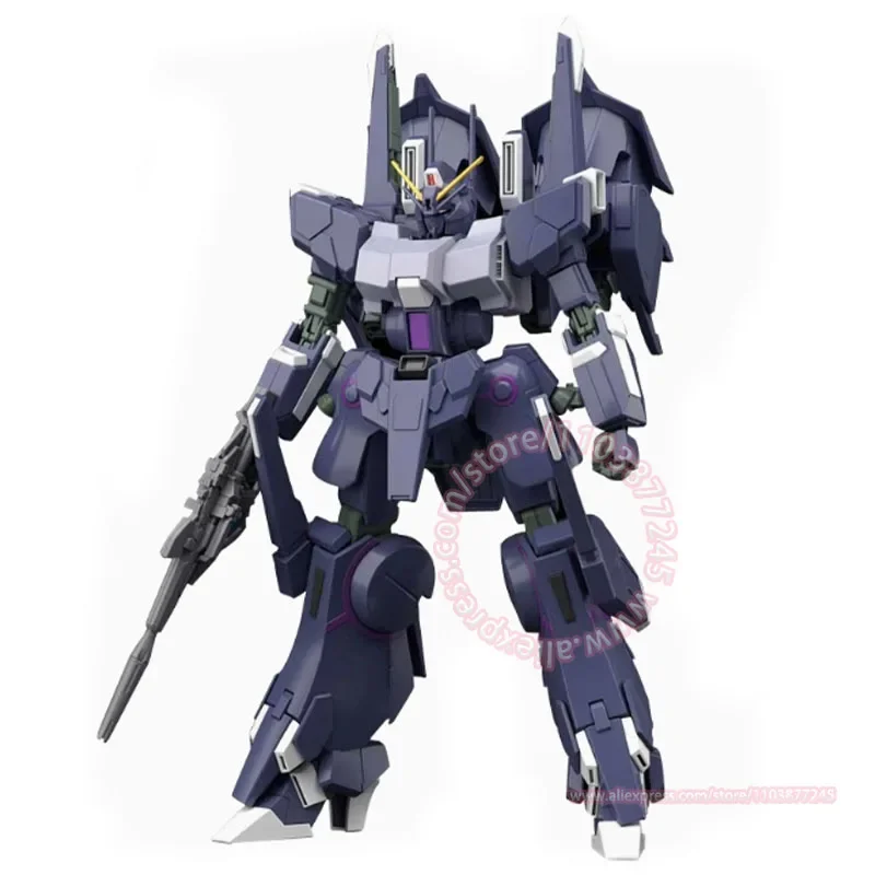 BANDAI HGUC 1/144 ARX-014S SIVER BULLET SUPPRESSOR Trendy Figure Animation Peripheral Assembly Model Children's Toy Ornaments