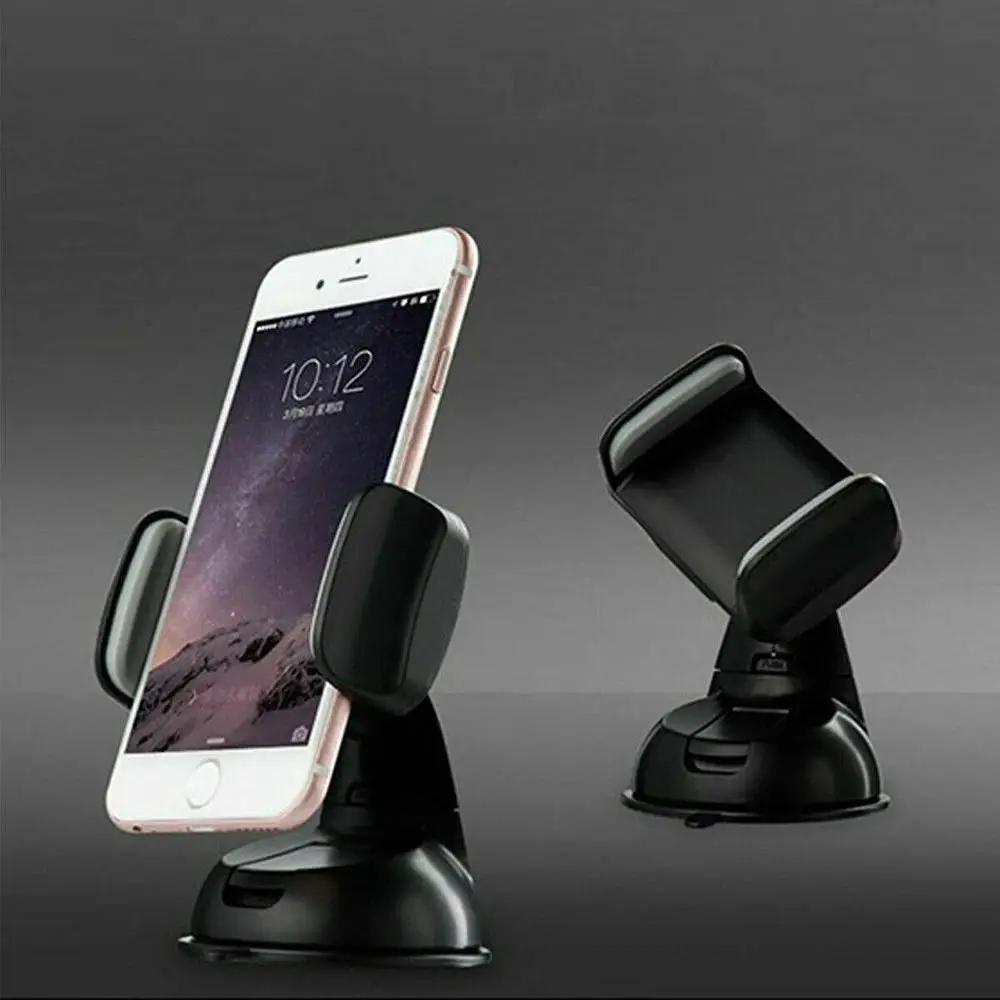 360 Degrees Rotation Car Universal Phone Holder Dashboard Suction Mount Windscreen Stand Mobile Phone Bracket Car