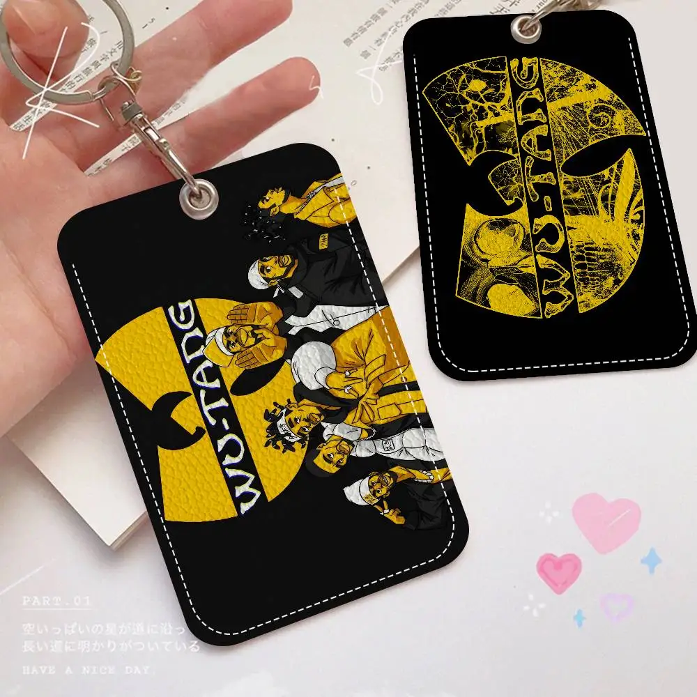 

Персонализированный держатель для карт Hip Hop Music Group W-wu T-tang, подходит для девушек, чехол для карт, держатель для бейджей для женщин