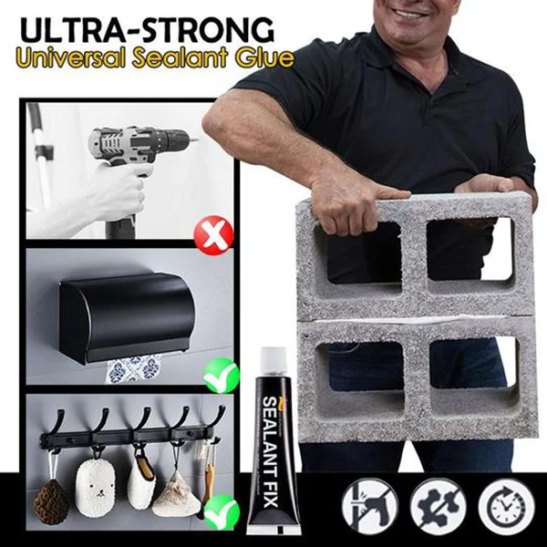 Ultras tarker universeller Dicht mittel kleber wasserdichter RTV-Silikon-Reparatur dicht mittel kleber für Heimwerker