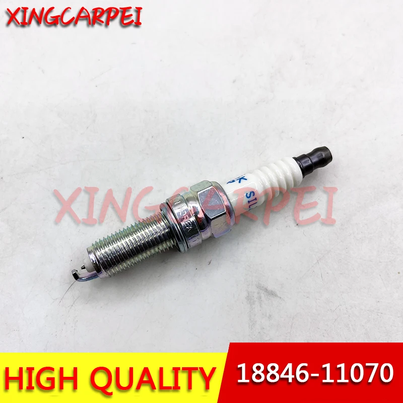 4pcs 18846-11070 SILZKR7B11 Iridium Spark Plug For HYUNDAI SONATA 8 ELANTRA GENESIS SANTA FE TUCSON ACURA 1884611070