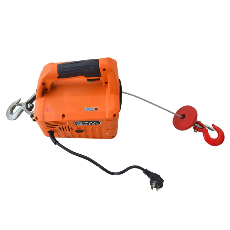 Factory Price Mini Portable Hanging Electric Wire Rope Pulley Hoist Chain Block