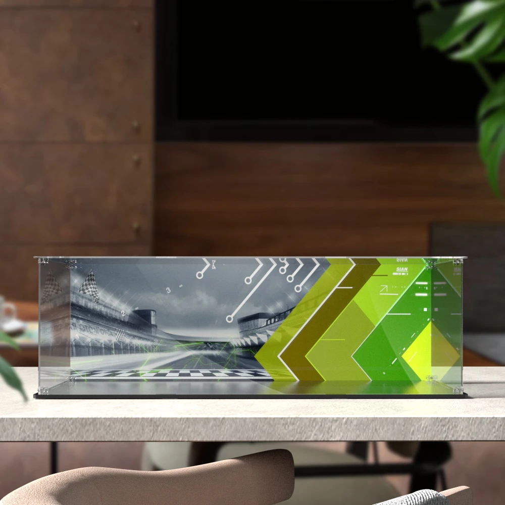 

2025New Acrylic display box for lego 42115 display case for Lamborghini building block dustproof clear model car storage box