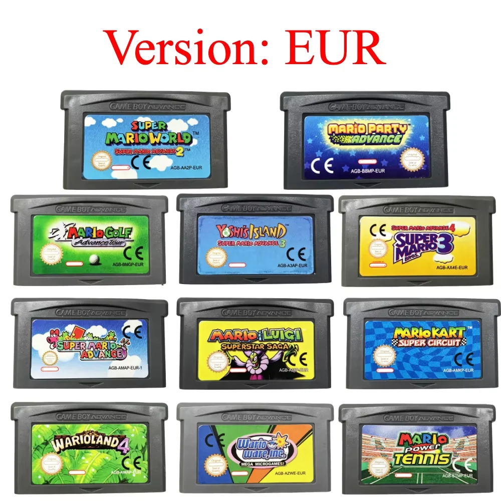 GBA Yoshi Adası, Wario Land, W - Party Games Usa incelemesi ve fiyatı