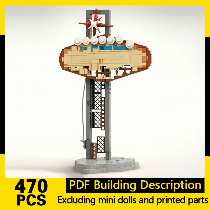 

Popular Game Model MOC Building Bricks Large Building Tower Modular Technology Gifts Holiday Assemble Children Toys Suit