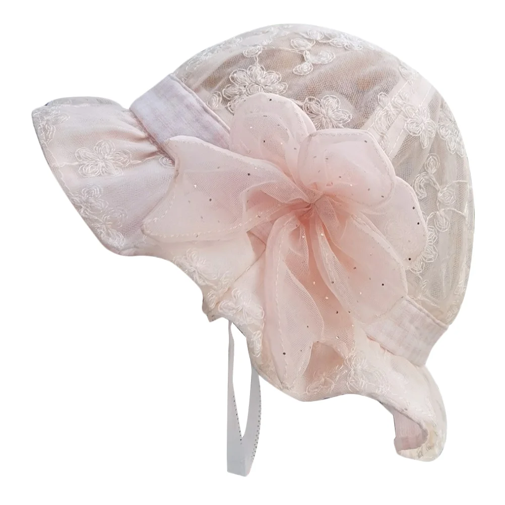 Cute Summer Baby Hat Vacation Toddler Lace Fisherman Bucket Sun Protection Hats