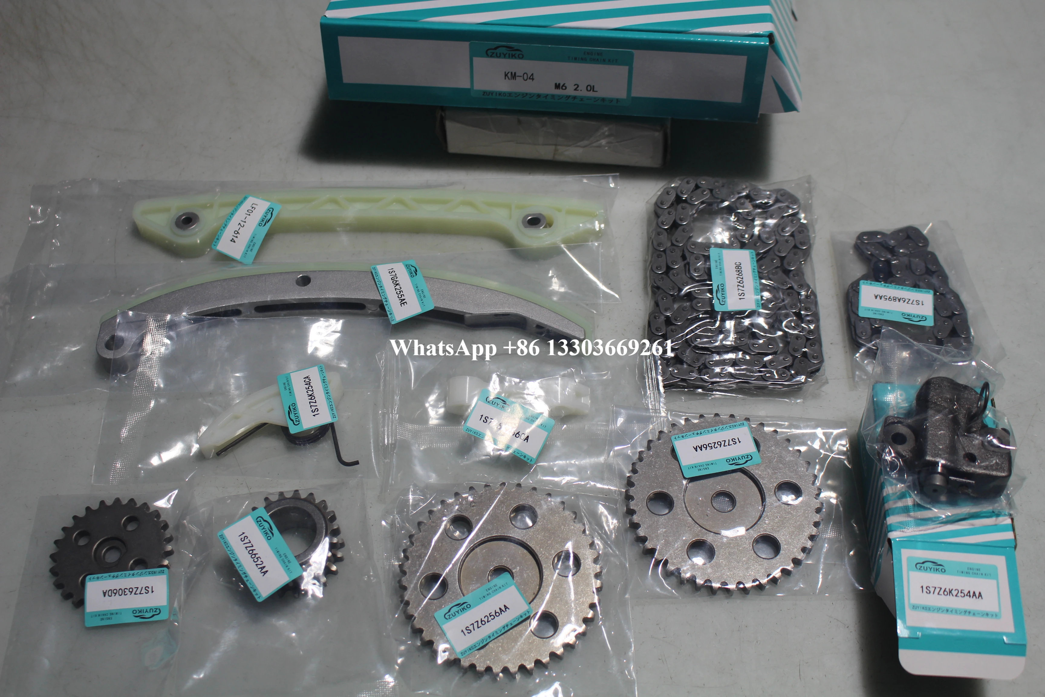 LFX-M6 M5 M3 TIMING CHAIN KIT FOR MAZDA lfx-m6 m5 m3 engine timing chain set LF01-12-201 KM-04