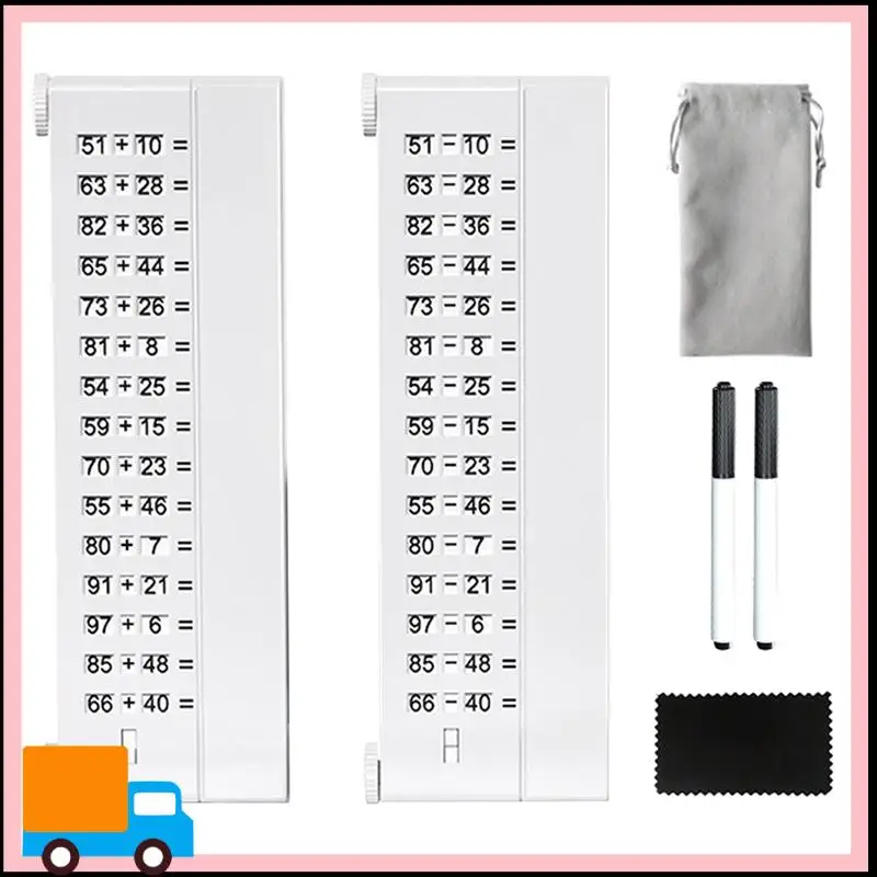 Professional-5PCS Children Calculation Practice Pad Various Permutation And Combination For Practicing Children's For School