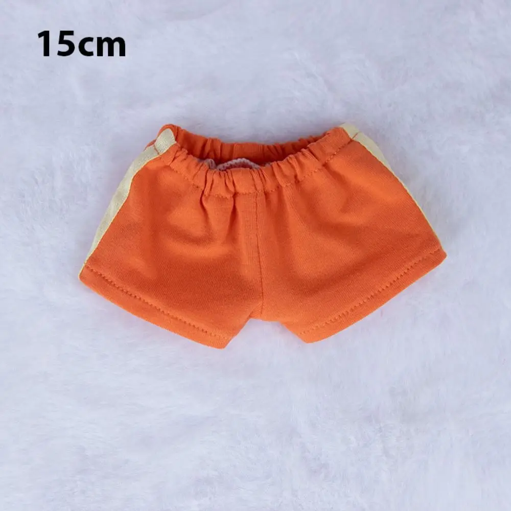 Calças esportivas de boneca de algodão, terno fashion, shorts, 3 cores, 10 cm, 15 cm, 20cm, novo