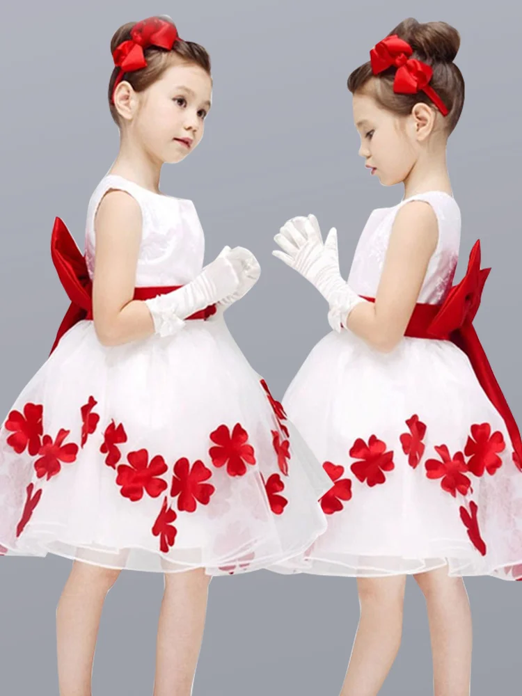 Children's performance clothing on male and female Children's dance, fluffy gauze skirt, primary school students' costume jazz