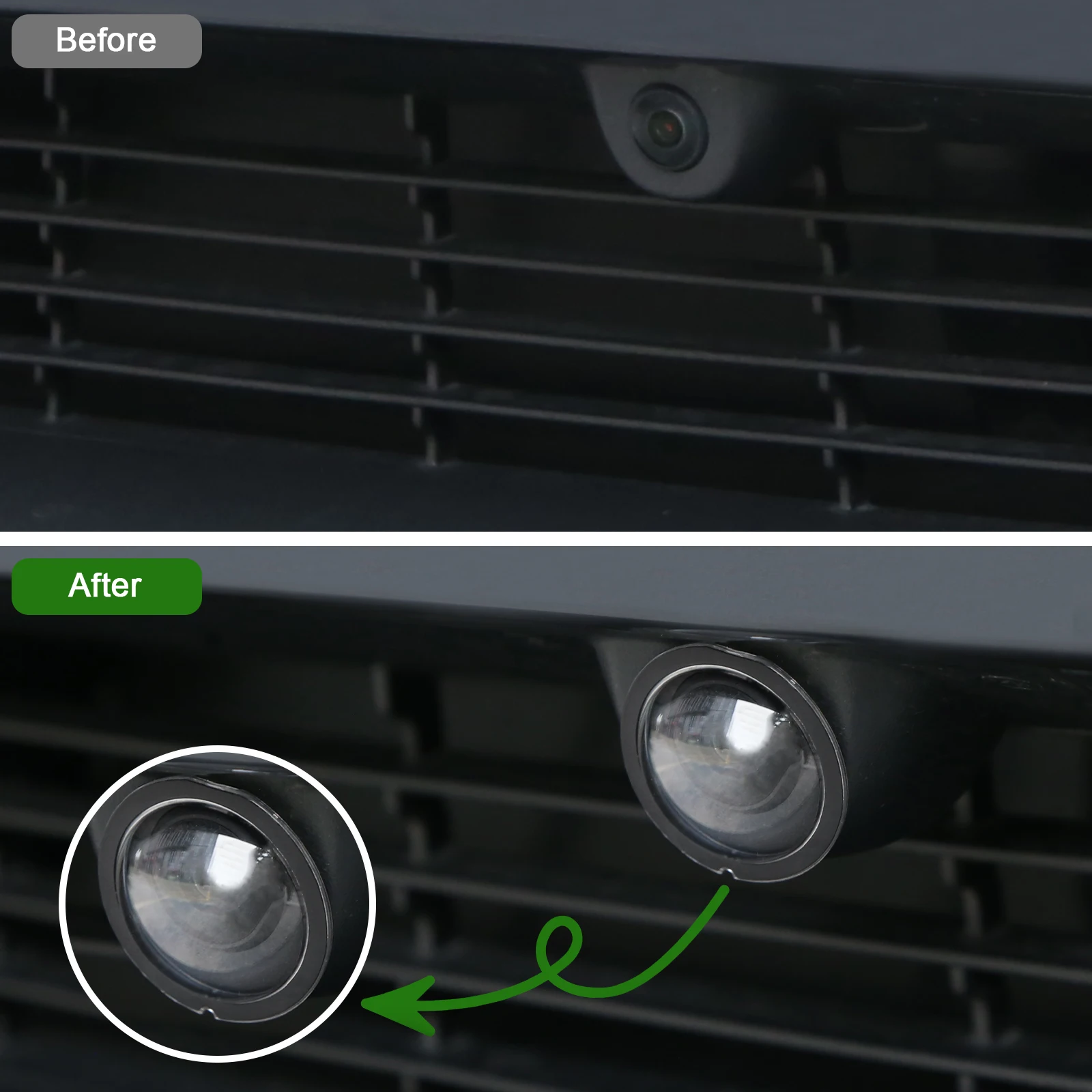 

2/4/6Pcs Car Camera Lens House PC Protective Cover Camera Lens Protection Covers for Tesla 2025,2026 Model Y Juniper/Model YL