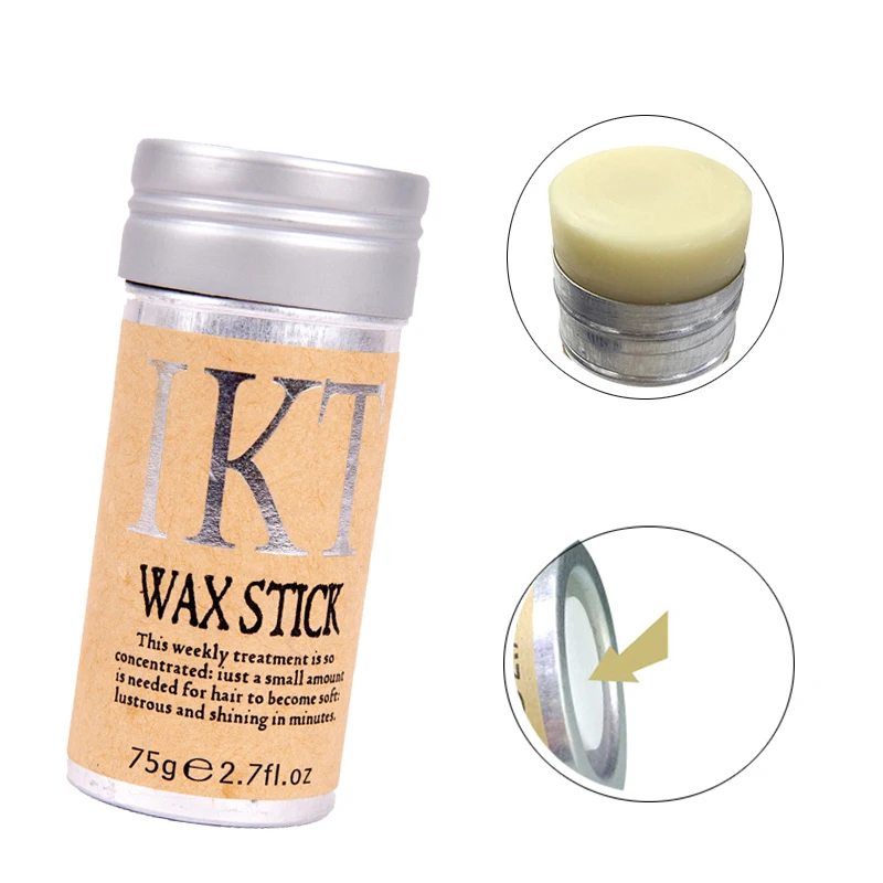 Wholesale Wax Sticks For Bomb Collection Hair 1Pcs 75G Hair Edge Control Gel Stick Long-Lasting Hair Gel Finishing Stick