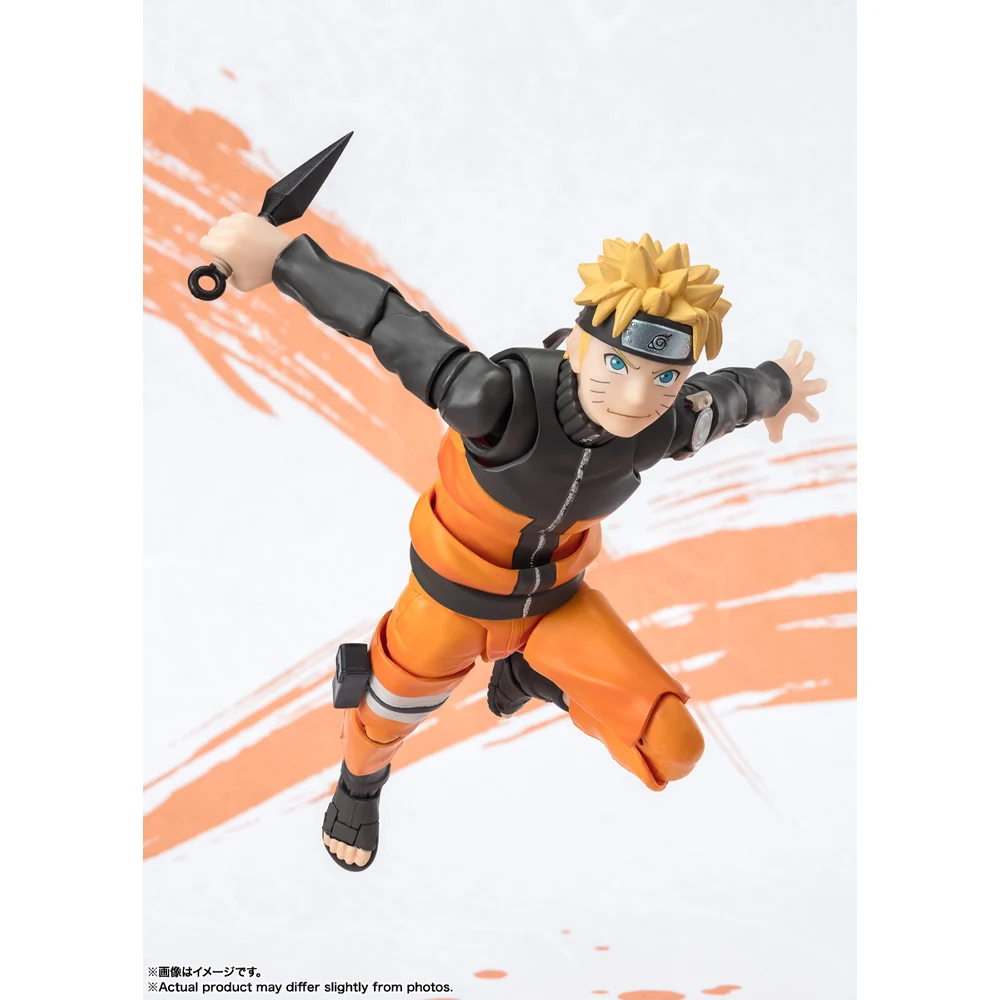 Original In Stock BANDAI SHFiguarts Narutop99 Edition Anime Naruto Uzumaki Naruto Haruno Sakura Action Figure Model Boxed Toy