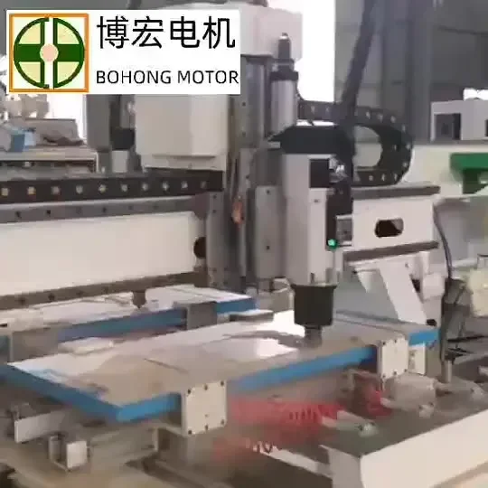 power High Performance CNC machine air-cooled 220V 380V ISO30 ER32 400Hz 9KW 6KW 11KW ATC HSK automatic engraving spindle