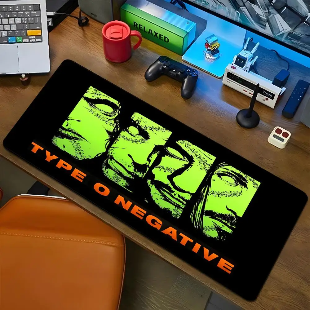 Band T-Type O Negative Mouse Pad Cartoon Lockedge Large Gaming Pad Computer Gamer Keyboard Mat Desk Mousepad PC Desk Pad