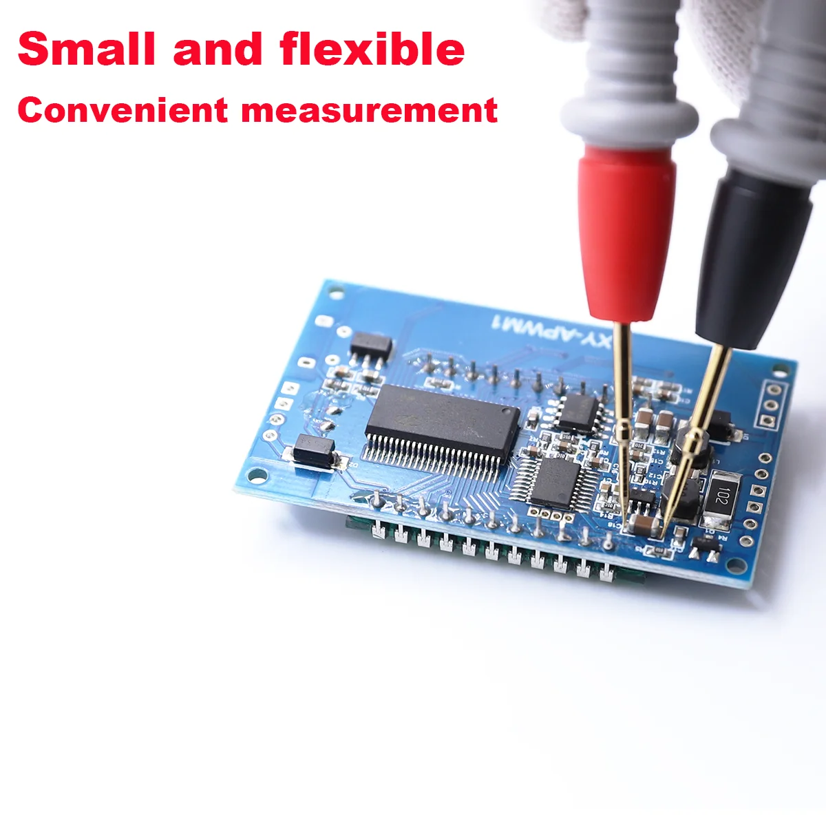 Silicone Wire Universal Probe Test Leads Pin 1000V 20A Digital Multimeter Probe Test Leads Needle Tip