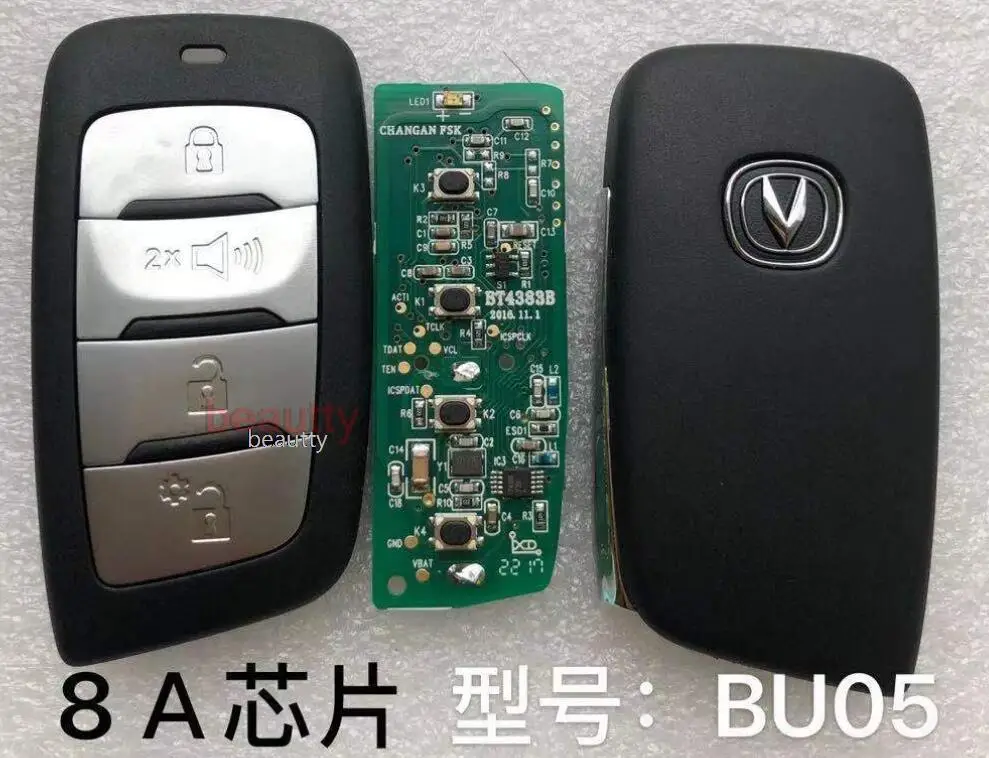 Car Keyless Intelligent Remote Key  for Changan Hunter F70