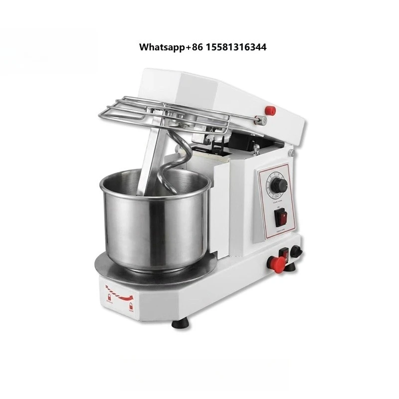 7L 10L Commercial Stainless Steel Spiral Dough Mixer Pizza Dough Bakery Flour Mixer Machine High Quality Industrial Dough Mixer