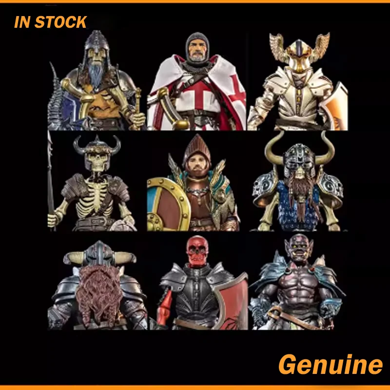 

In Stock Genuine Four Horsemen Mythical Legion Large Axe Red Skull Shadow Orc Crusader Knights 1/12 Figure Collectible Model Toy