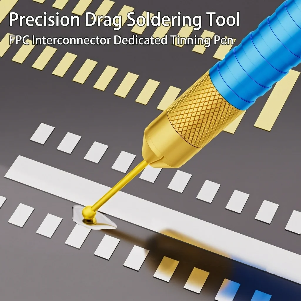Tin Tow Needle Precision Welding FPC Connertor Reballing Solder Bar for Motherboard PCB Chip BGA Precision Solder Suction Repair