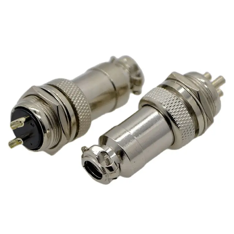 1set New GX20 Aviation Plug 2/3/4/5/6/7/8/9/10/12 Core Socket Connector Zinc-based alloy material Special Sale