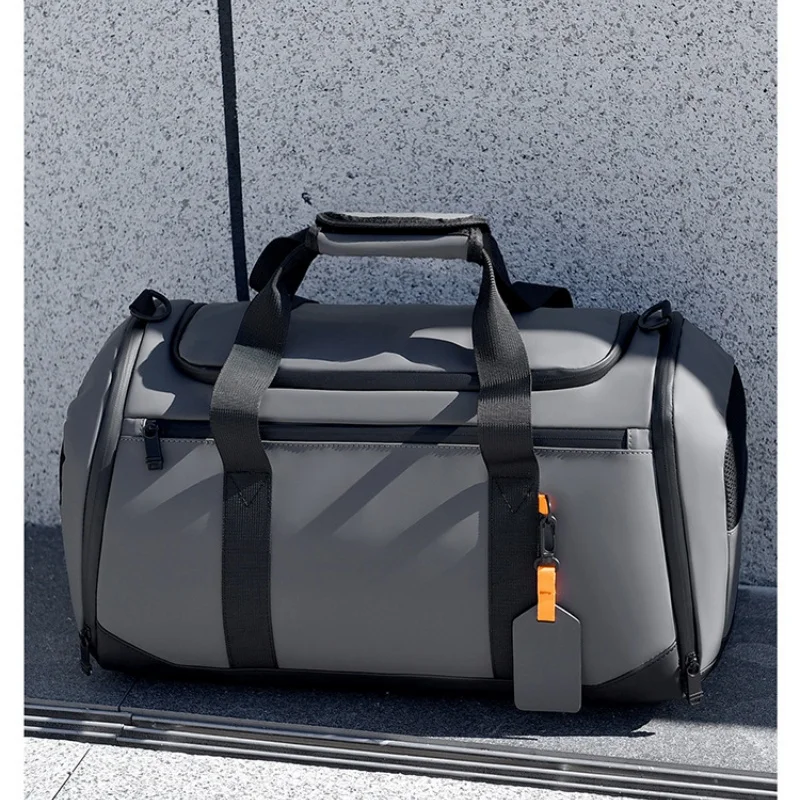 

Large Capacity Sports Gym Bag 2025 New Durable Oxford Cloth Travel Duffel Bag Multilayer Storage Bag With Shoes Compartments