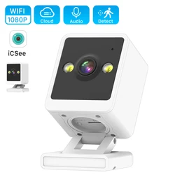 ANBIUX-cámara de vigilancia con Wifi para interiores, Monitor de bebé con Audio bidireccional, 1080P, 2MP, detección de movimiento, aplicación iCSee