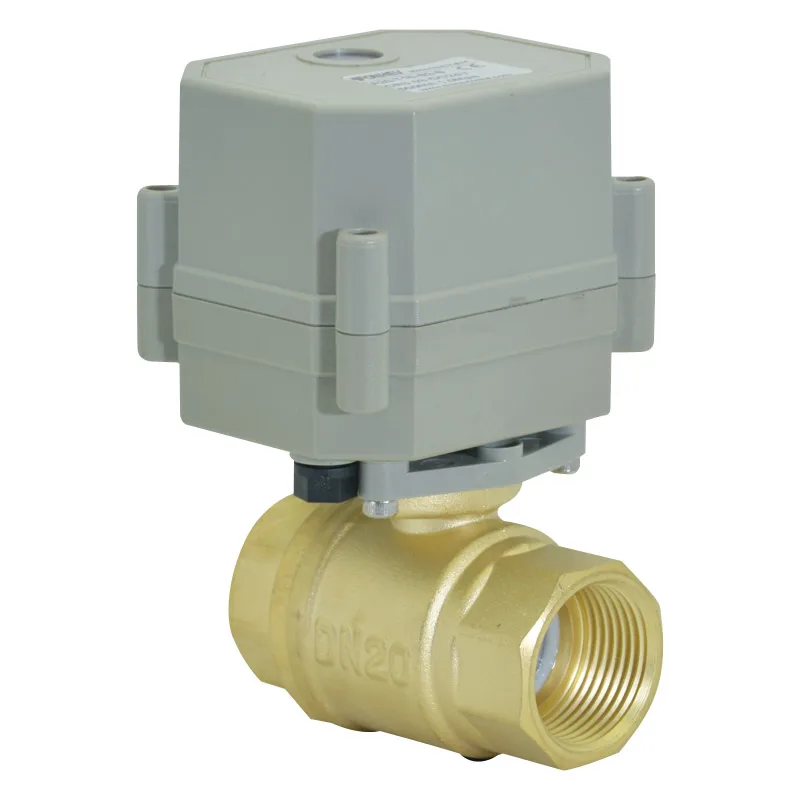 Water Meter Electric Valve DN20 2-way Small Mini 3/4