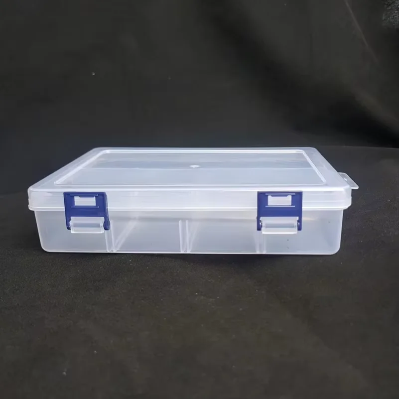 4pcs Storage Box Adjustable 8Grids Compartment Plastic Storage Box Screw Holder Case Organizer 20*13.5*4.5cm Pill Hardware Tool