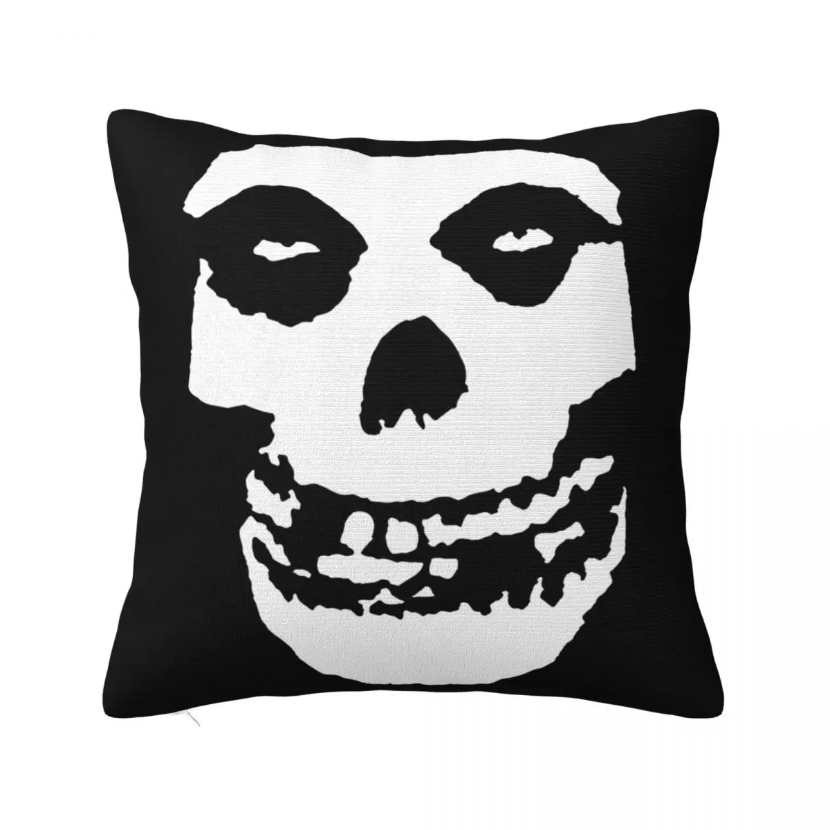 New Men Misfits Skull Logo Clothing Rock Metal Band Basic Popular Style Surprise Middle Aged Pillow Case