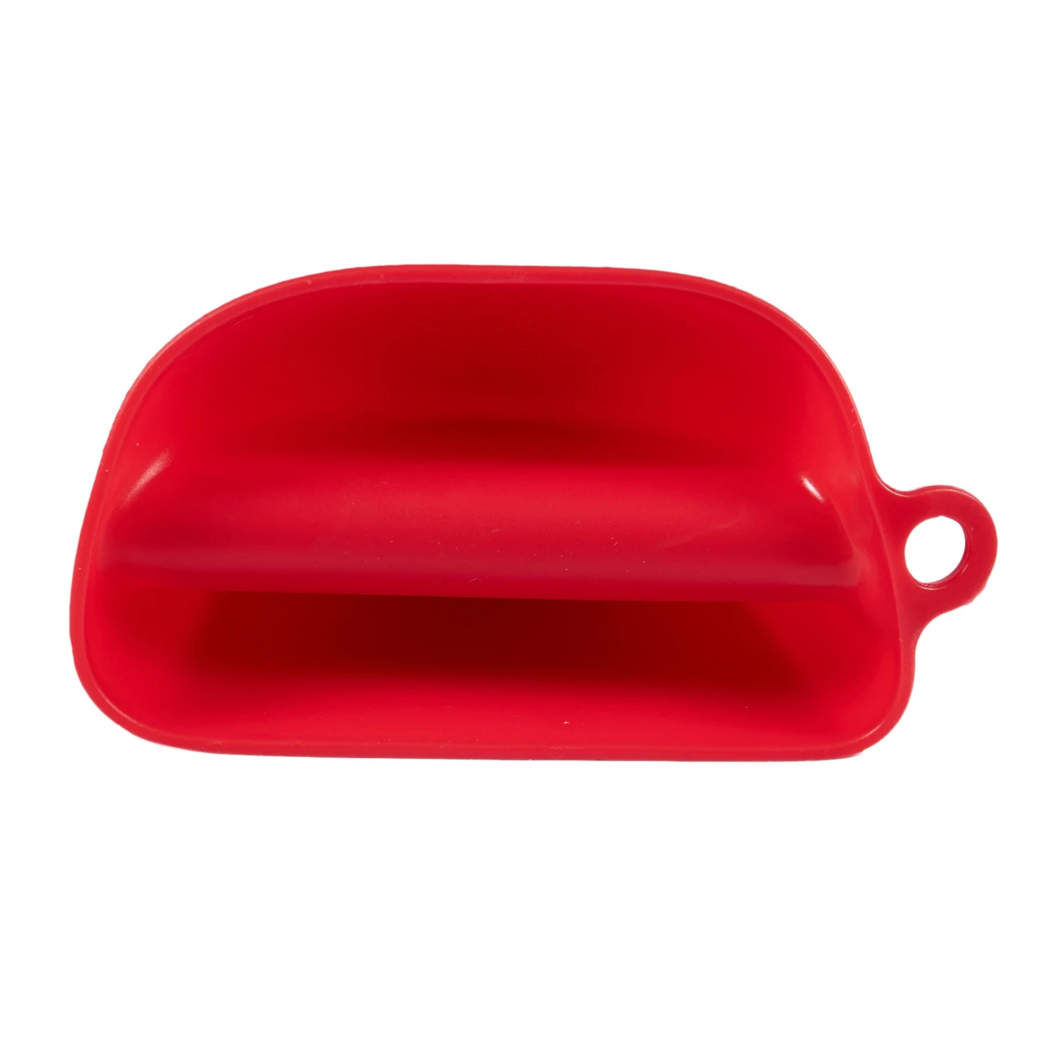 COFA Silicone Gloves Oven Heat Insulated Finger Gloves Cooking Microwave Non-slip Gripper Pot Holder（Red）
