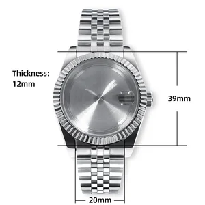 Neiton wasserdichtes Jubiläum Edelstahl Watch Hülle für Männer, Modebewegung, Saphirglas, NH35, NH36, NH34, 36 mm, 39 mm 6 Hauptverkaufsteile Invicta - №2