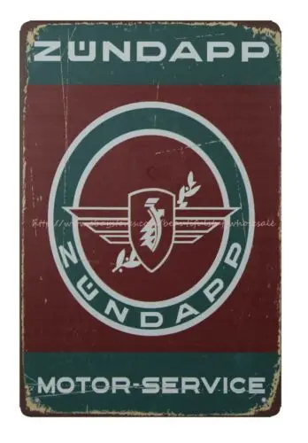 Zundapp Motor-Service metal tin sign home garden decoration