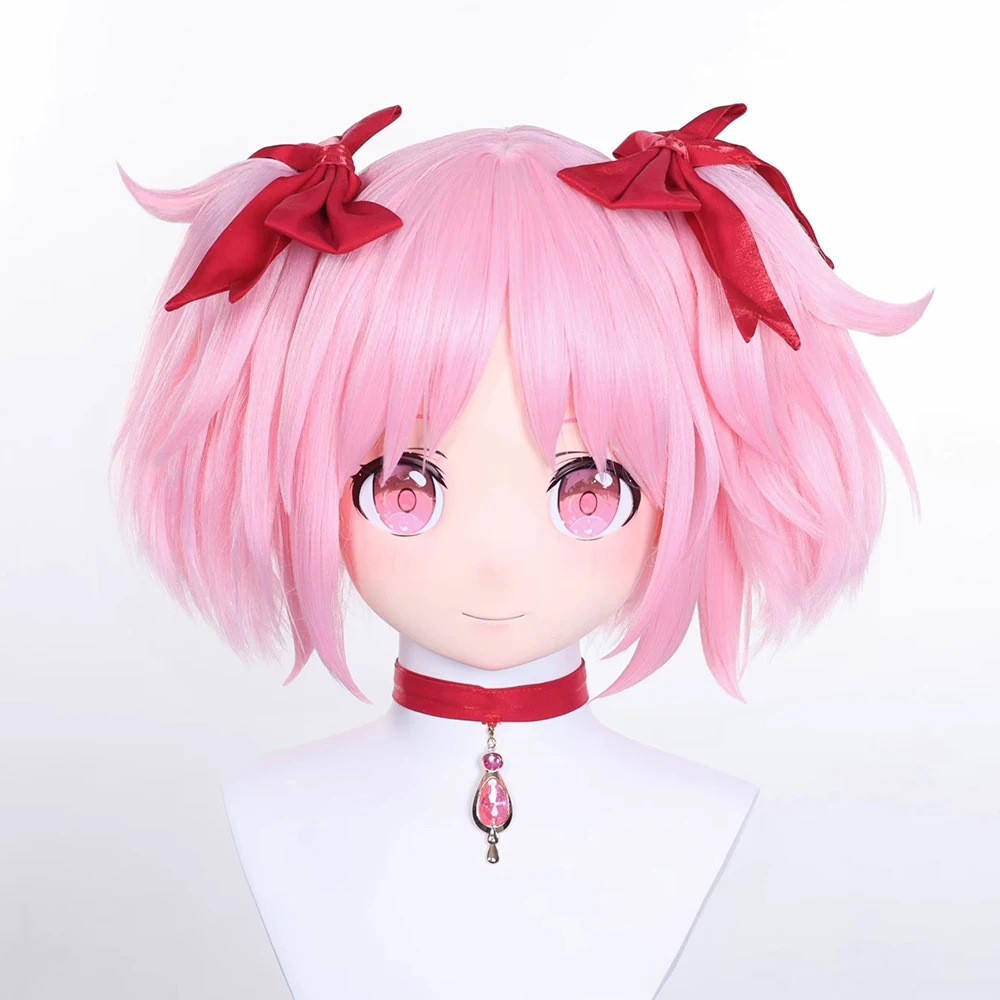 

(MEO0351) Customize Handmade Full Head Lockable Crossdress Male to Female Japanese Cartoon Anime Game Character Kigurumi Mask