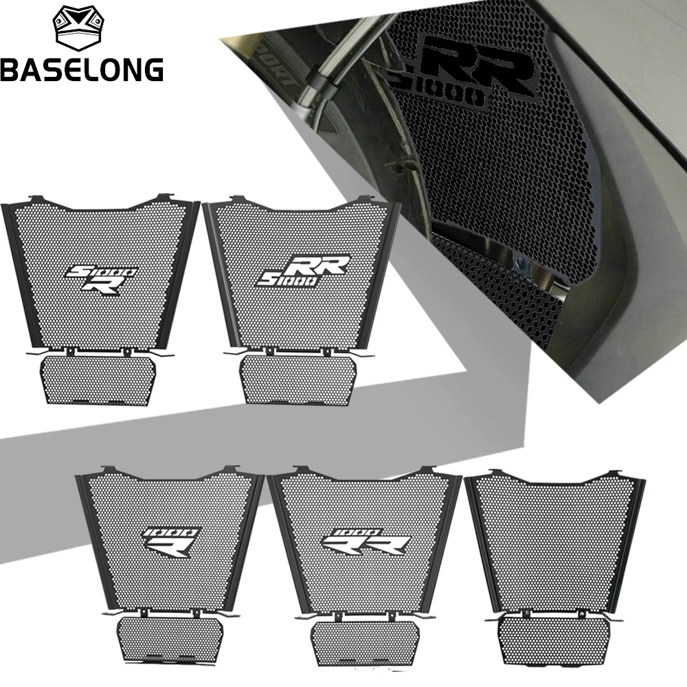 

For BMW S1000RR M1000RR S1000R M1000R S1000 M1000 R RR 2025 2026 Motorcycle Radiator Guard Protector Oil Cooler Grille Covers