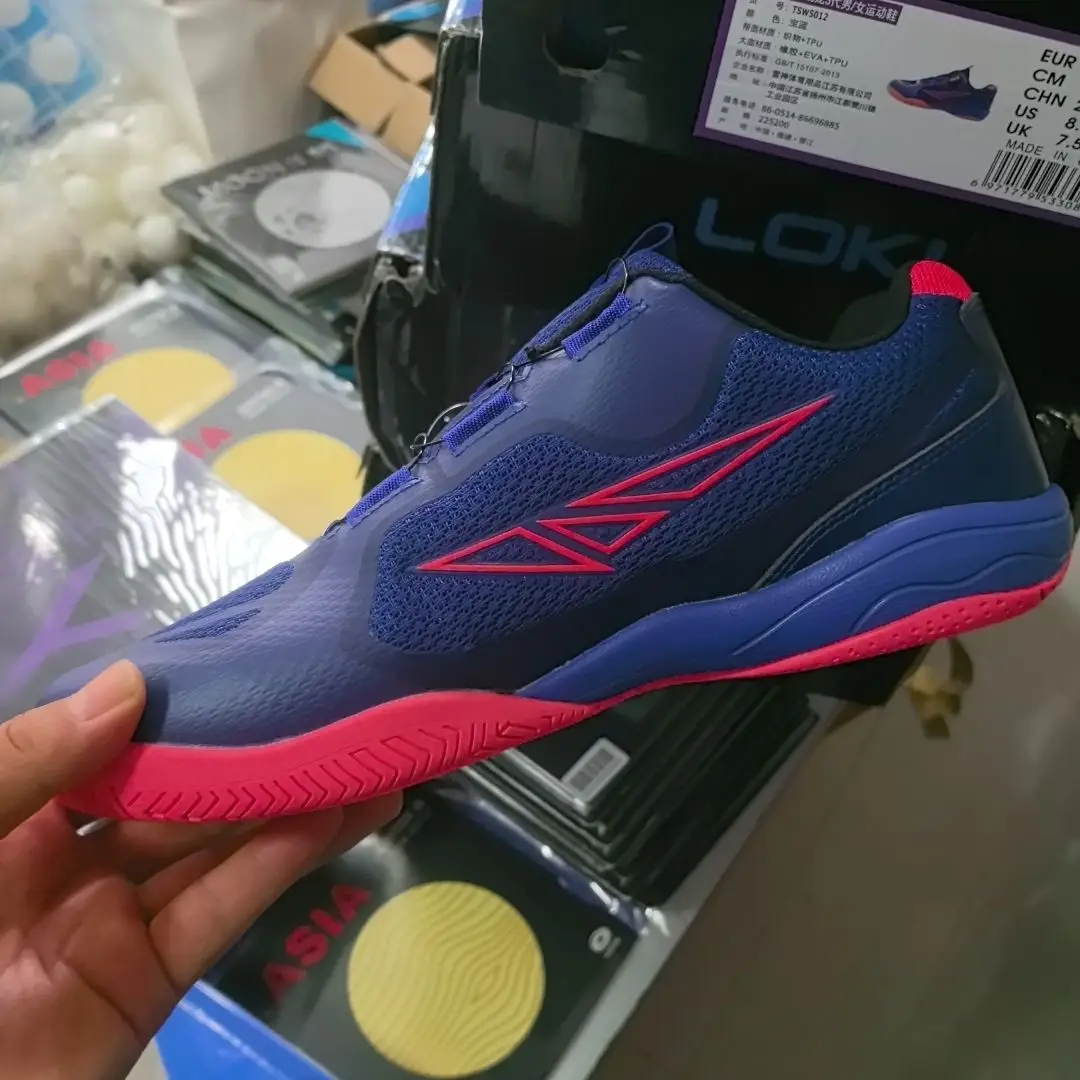New summer hot sale professional breathable lightweight wear-resistant training badminton shoes table tennis shoes Very good