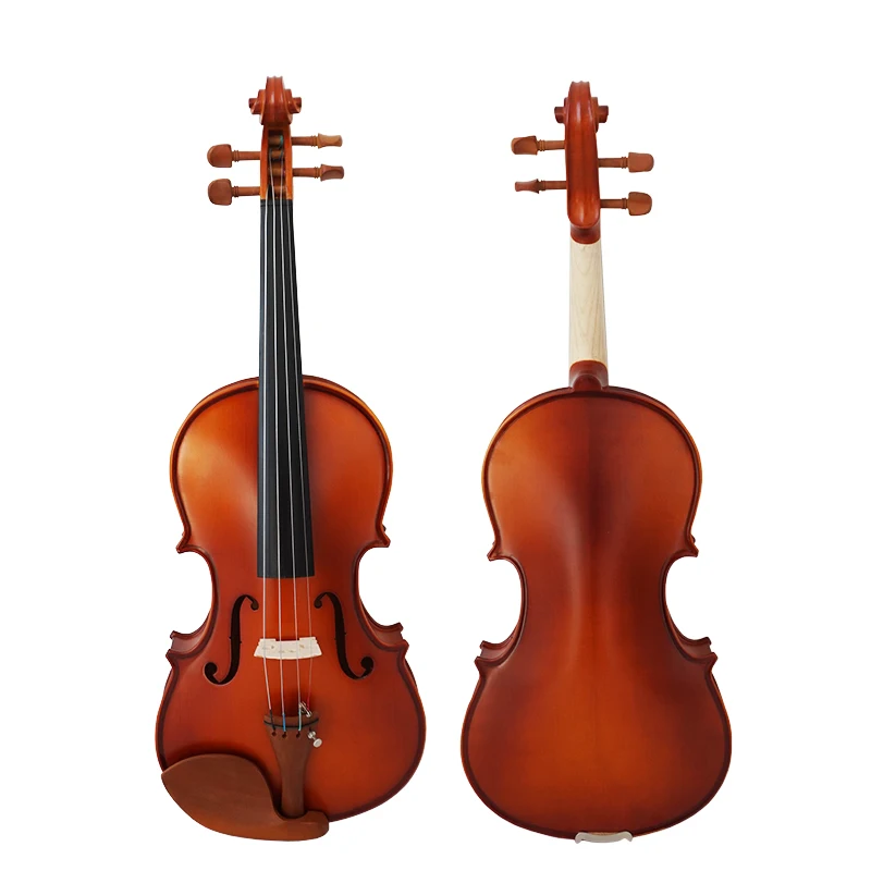 

Aiersi Sinomusik all solid spruce maple violin model GVT013 red brown ebony fingerboard Jujubewood accessoris cheap quality