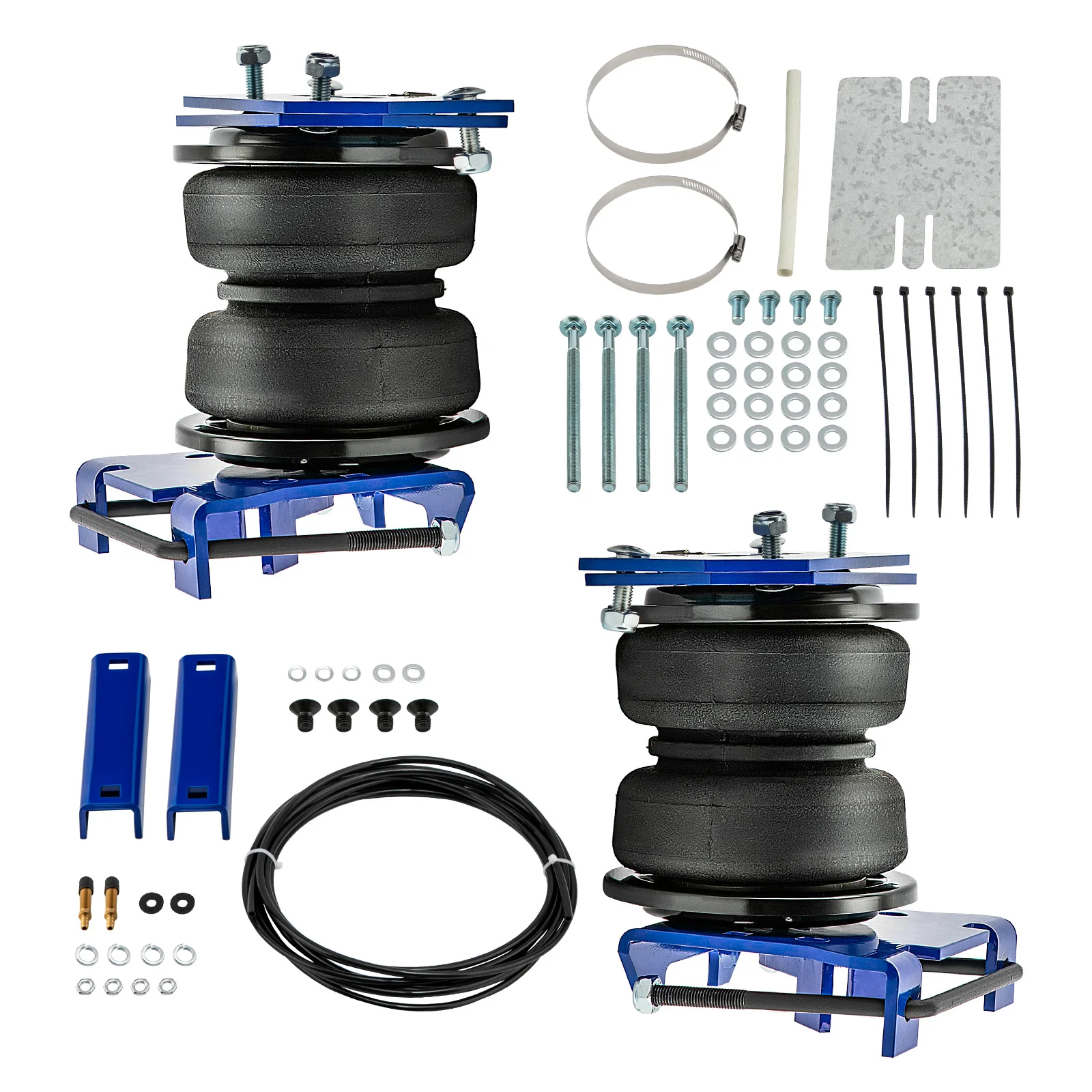 Air Spring Suspension Bags Leveling Kit Rear fit for Dodge Ram 2500 3500 2003-2013 Helper Leveling Kit