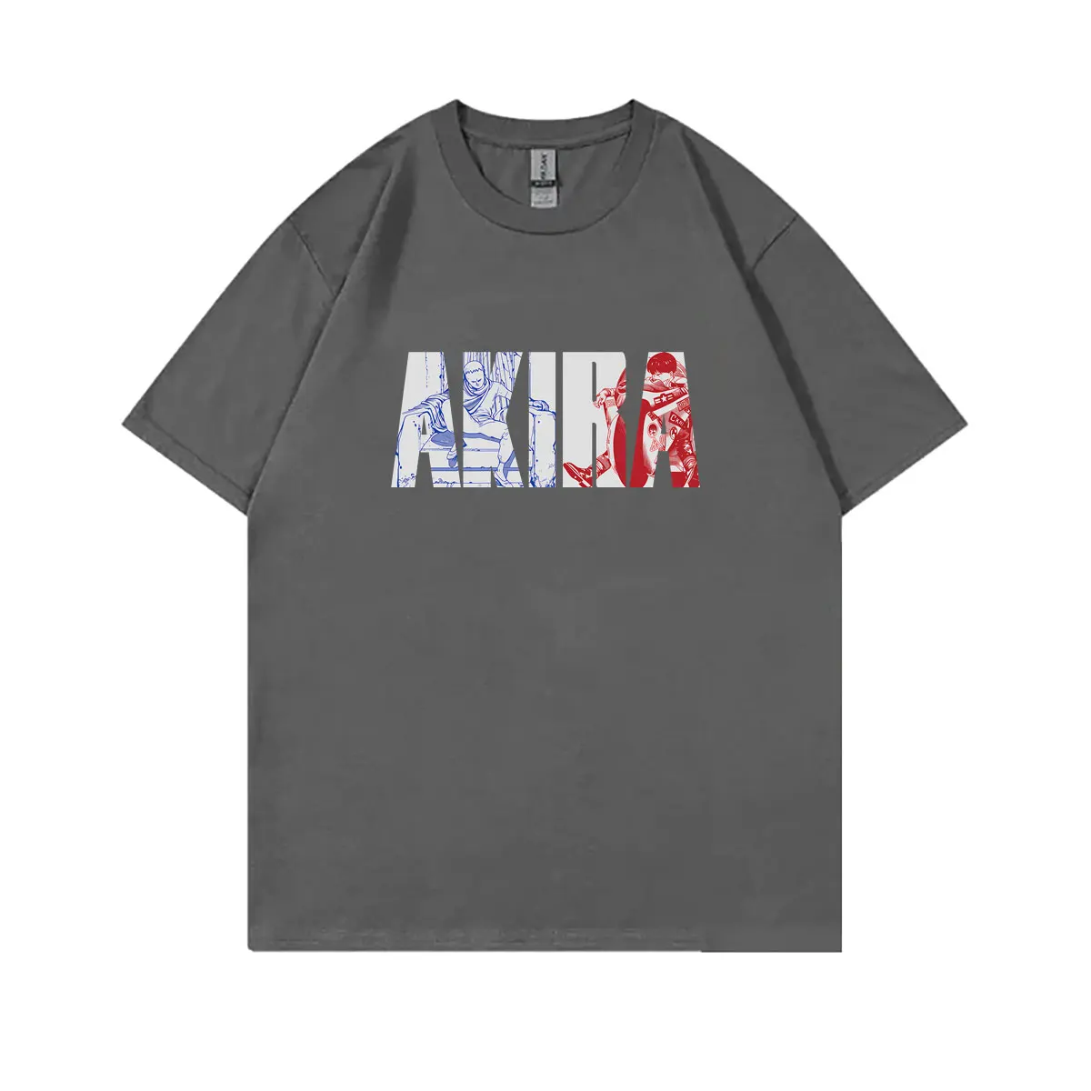 Anime Akira Tetsuo Shima Shotaro Kaneda T-shirt Men's Clothing Fashion Retro Oversized Crewneck T Shirts Unisex Cool Streetwear