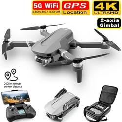 F4 Drone GPS 4K HD mechaniczny System kamera kardanowa obsługuje drony kart TF zdalnie sterowany Quadcopter stabilniejszy dystans 2km lotu 25 Min