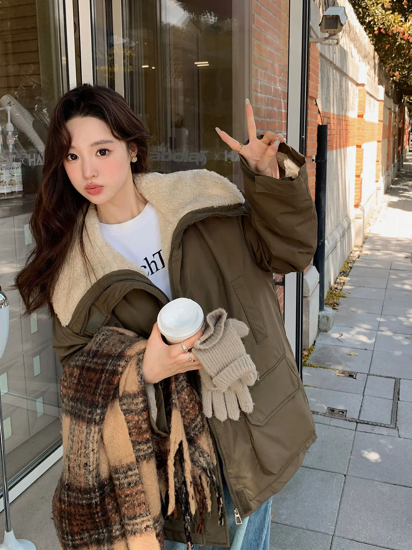 

Parkas Real Fur Womens Winter Attractive Ribs Insulated Decorated Down Casual Gym Over-Knee Military Waterproof Polka Asymmetric