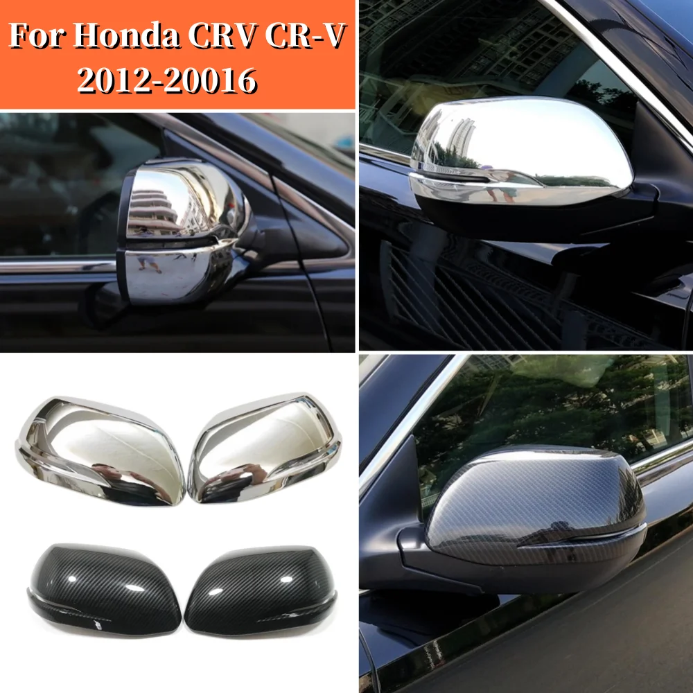 

ABS Chrome Car Rear View Rearview Side Door Mirror Cover Trim For Honda CRV CR-V 2012 2013 2014 2015 2016 Decoration Accessories