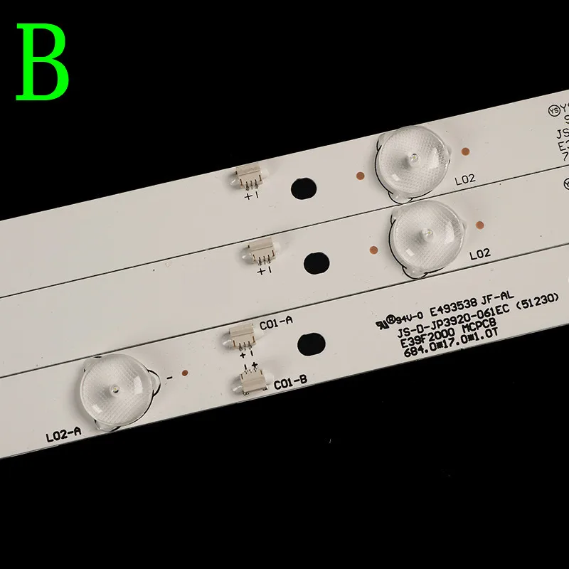 ل Lehua LED 39C310A ضوء الشريط D39-2000 JS-LB-D-JP3920-052DBAD الخلفية 10 أضواء 100% جديد