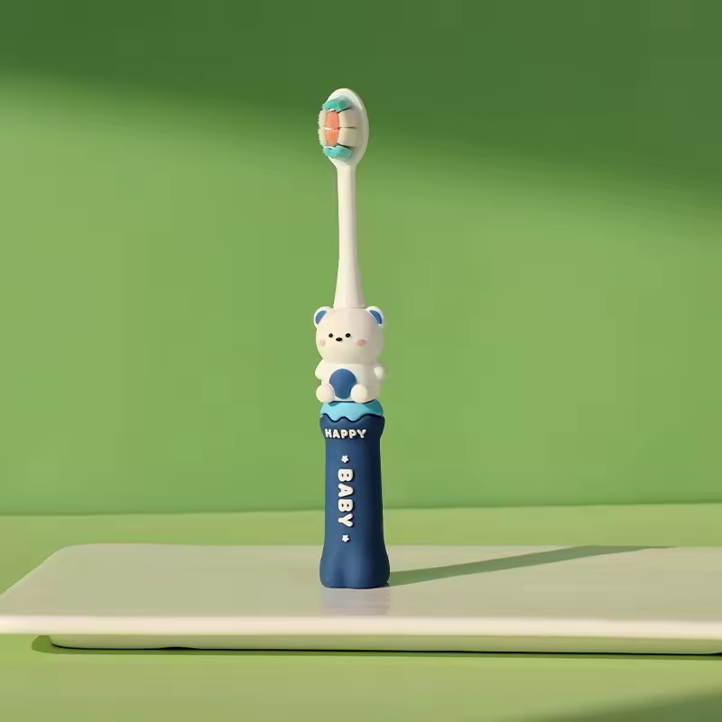 귀여운 만화 곰 어린이용 칫솔