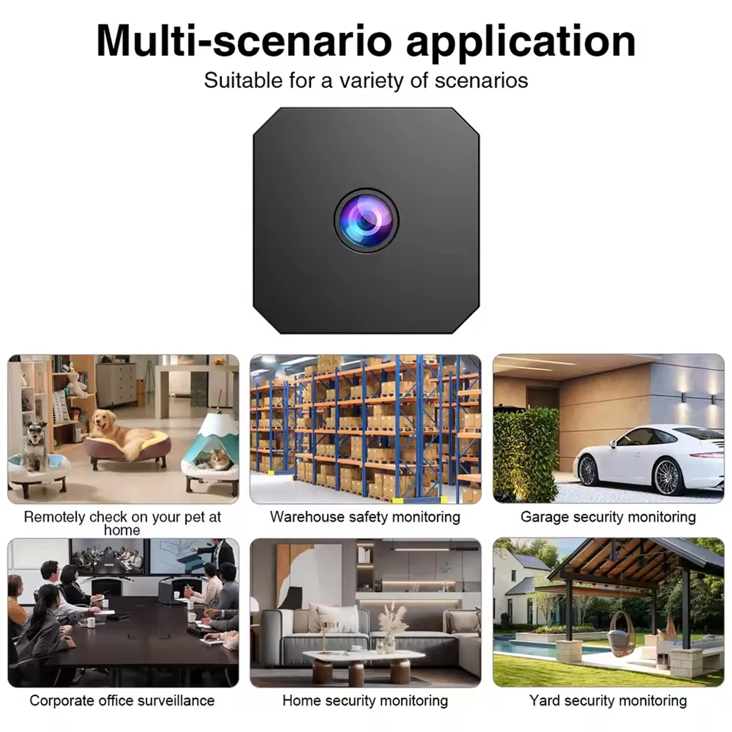 New 1080P Mini F1 Camera Wireless WiFi Remote Monitor Loop Recording Camera Security Protection Smart Home surveillance camera