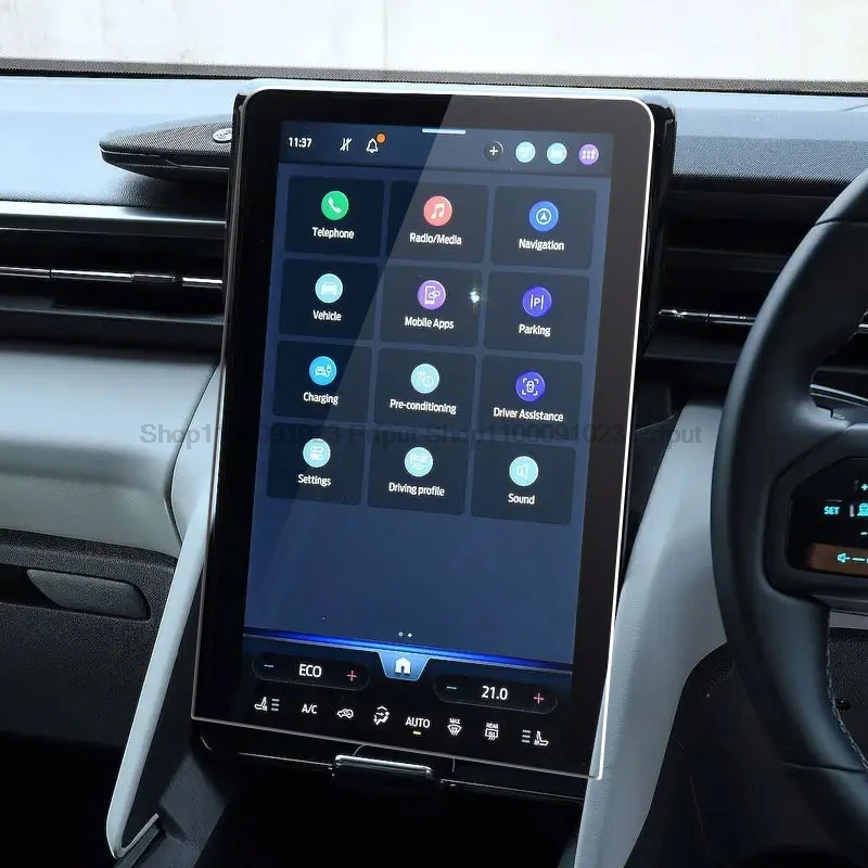 Protecteur d'écran en TPU pour Ford Capri 2024, 14.6 pouces, infotainment LCD, autoradio, navigation gps, film protecteur