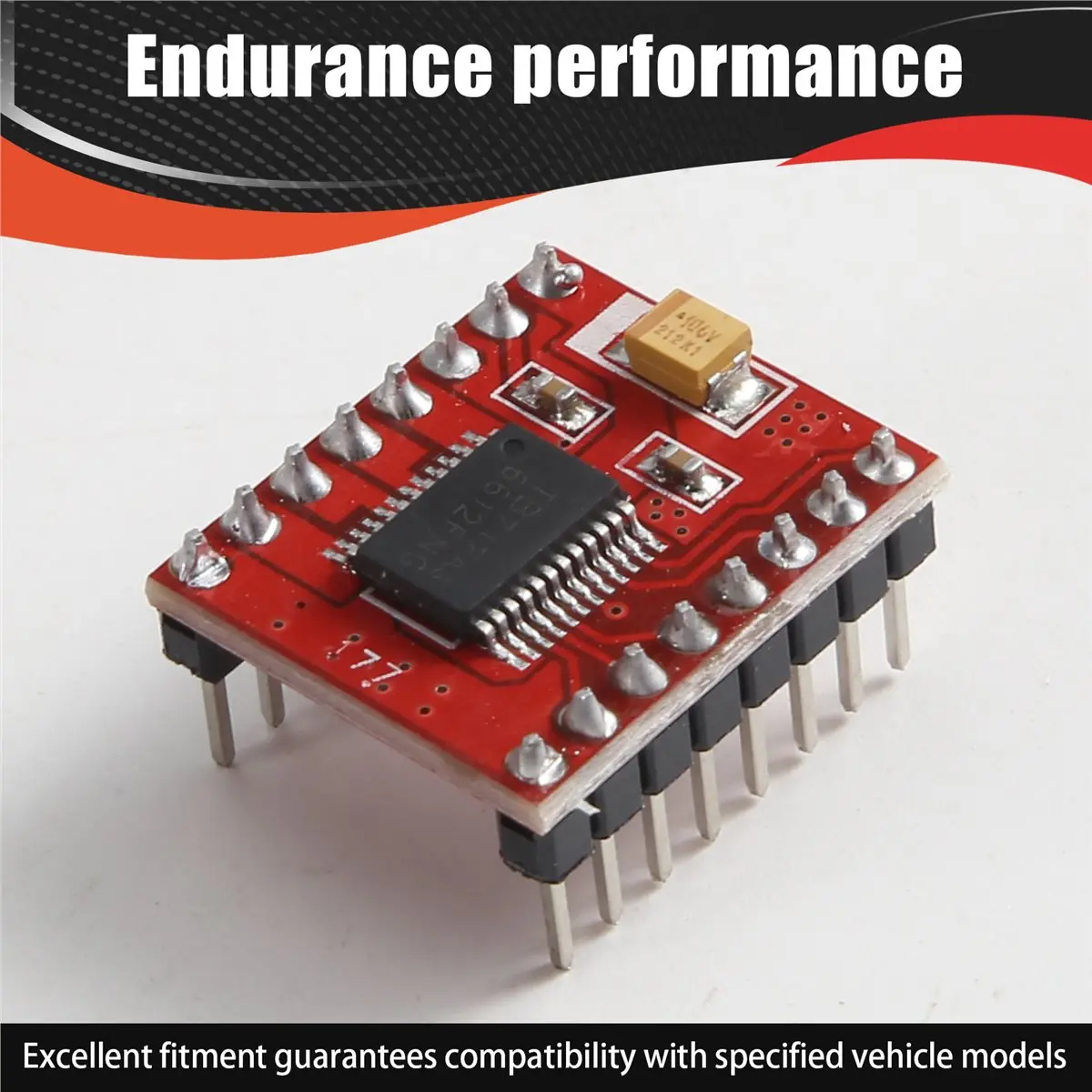 TB6612FNG Dual Motor Driver TB6612 Dual Motor Driver Board 1.5A 2.7-10.8V for Microcontroller L298N