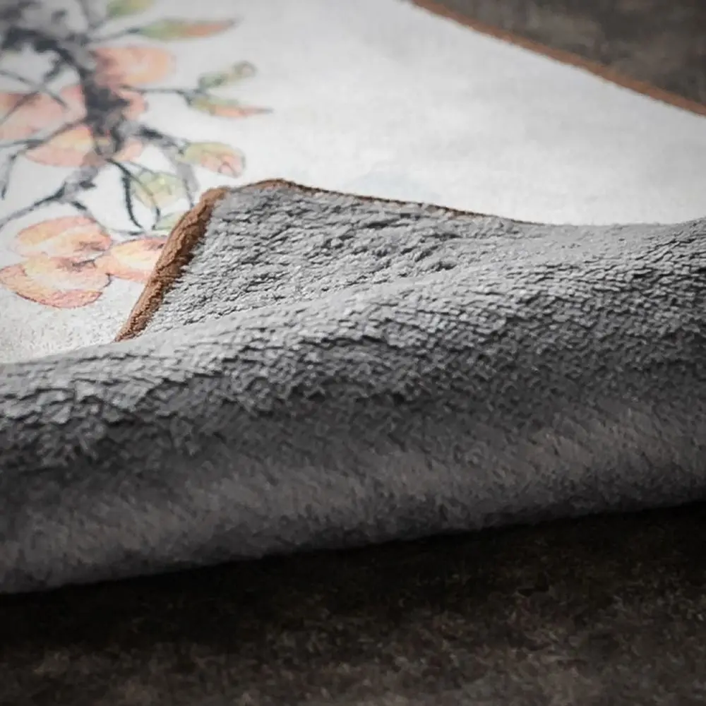 Gift Chinese Painted Cotton Linen Absorbent Tea Towel Retro Soft Tea Ceremony Mat Simple Style Thickened Tablecloth Rag Bowl