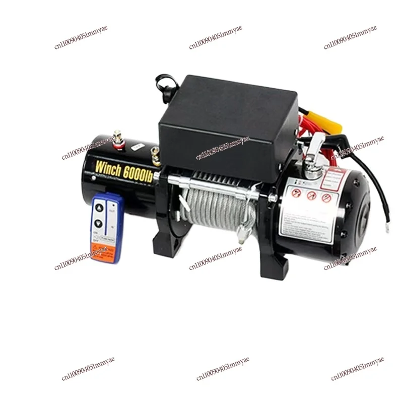 

Electric Winch 12V Off-road Self-rescue Lifting Remote Control Crane