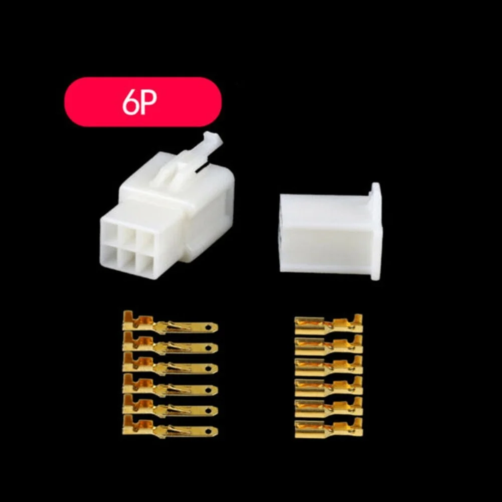 380PCS Terminal Connector Kit for Automotive Systems with 2 3 4 6 Pin Male Female Components and Retaining Hook Design